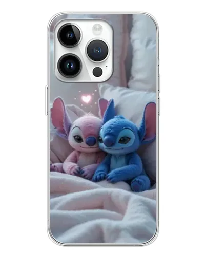 Чехол для Realme P4 с картинкой «Плюшевые Стич Ангел»