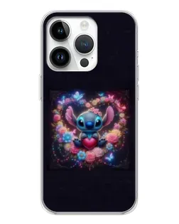 Чохол для Realme P4 з картинкою «Stitch у квітах»