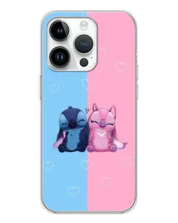 Чохол для Realme P4 з картинкою «Stitch та Angel Love»