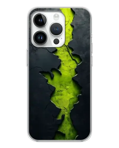 Чехол для Realme P4 с картинкой «Салатовый разлом скалы» Чехол для Realme P4 с картинкой «Салатовый разлом скалы»