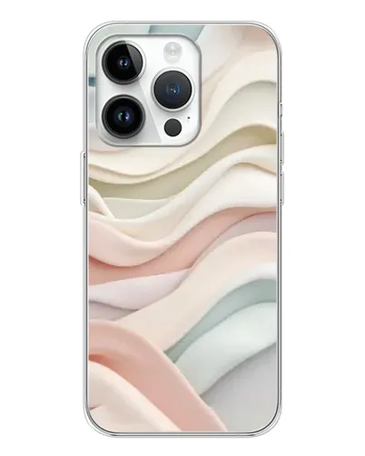 Чехол для Realme P4 с картинкой «Пастельные нежные волны» Чехол для Realme P4 с картинкой «Пастельные нежные волны»