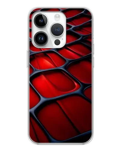 Чехол для Realme P4 с картинкой «Красная глянцевая сетка» Чехол для Realme P4 с картинкой «Красная глянцевая сетка»