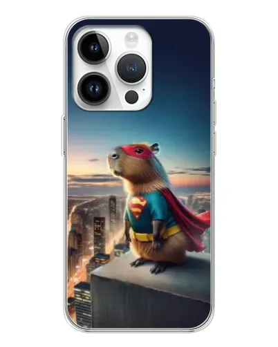 Чехол для Realme P4 с картинкой «Капи-мен супергерой» Чехол для Realme P4 с картинкой «Капи-мен супергерой»