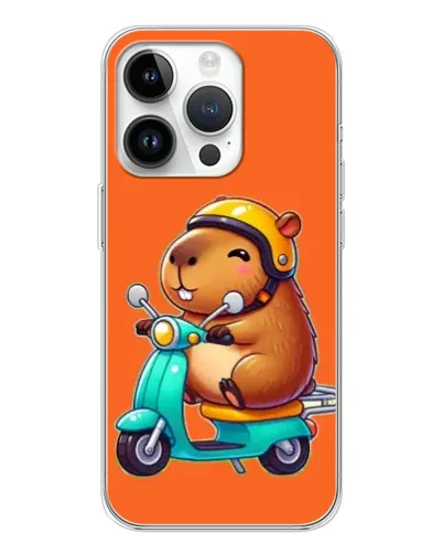 Чехол для Realme P4 с картинкой «Капибара на скутере» Чехол для Realme P4 с картинкой «Капибара на скутере»