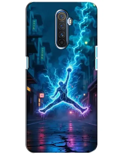 Чехол для Realme X2 Pro с картинкой «Jordan Gold Jumpman»