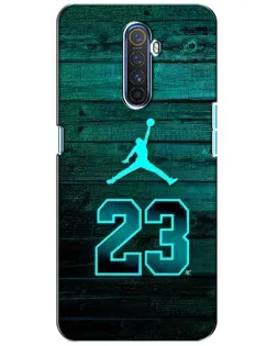 Чехол для Realme X2 Pro с картинкой «Jordan Cyan 23» Чехол для Realme X2 Pro с картинкой «Jordan Cyan 23»