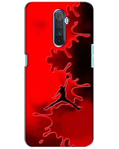 Чехол для Realme X2 Pro с картинкой «Jordan Red Smoke»