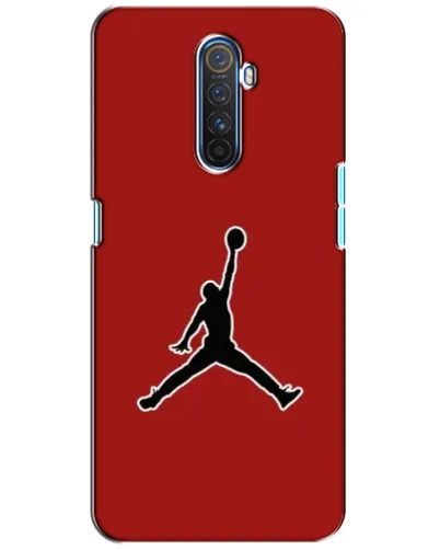 Чехол для Realme X2 Pro с картинкой «Jordan Red Back»