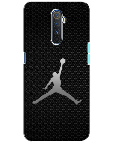Чехол для Realme X2 Pro с картинкой «Jordan Dark Carbon»