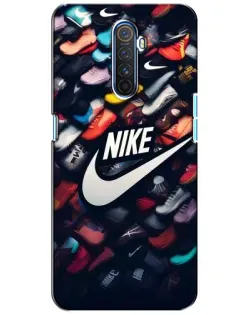 Чехол для Realme X2 Pro с картинкой «Коллекция кроссовок Nike»