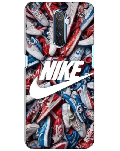 Чехол для Realme X2 Pro с картинкой «Коллаж кроссовок Найк» Чехол для Realme X2 Pro с картинкой «Коллаж кроссовок Найк»