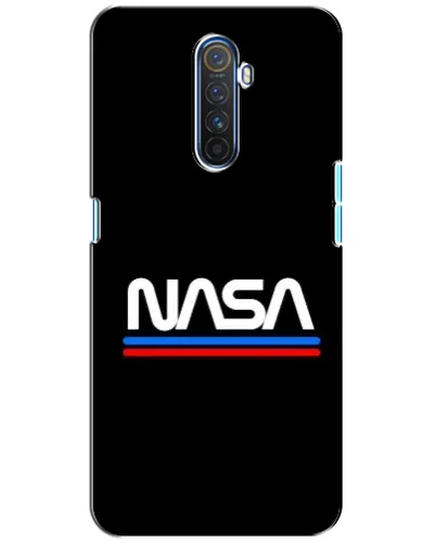 Чехол для Realme X2 Pro с картинкой «NASA — классика Red Blue»