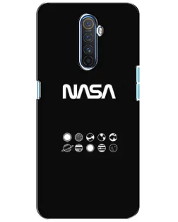 Чехол для Realme X2 Pro с картинкой «NASA — технический принт»