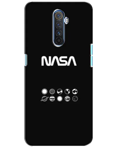 Чехол для Realme X2 Pro с картинкой «NASA — технический принт»