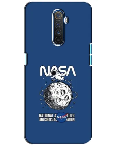 Чехол для Realme X2 Pro с картинкой «NASA — лунная миссия»