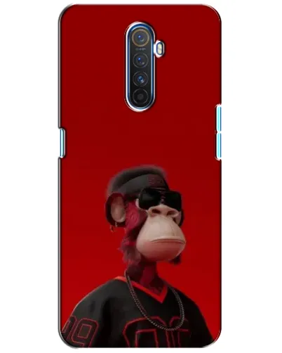Чехол для Realme X2 Pro с картинкой «Bored Ape в красном» Чехол для Realme X2 Pro с картинкой «Bored Ape в красном»