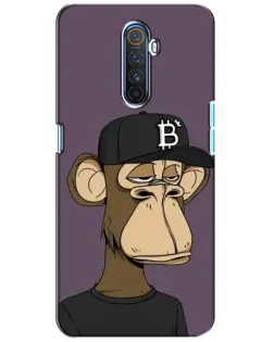 Чехол для Realme X2 Pro с картинкой «Bored Ape в кепке»