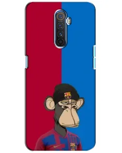 Чехол для Realme X2 Pro с картинкой «Bored Ape — фанат Барсы»