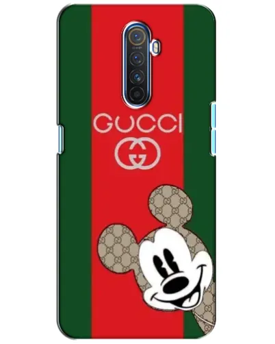 Чехол для Realme X2 Pro с картинкой «Gucci — полосы и Микки»