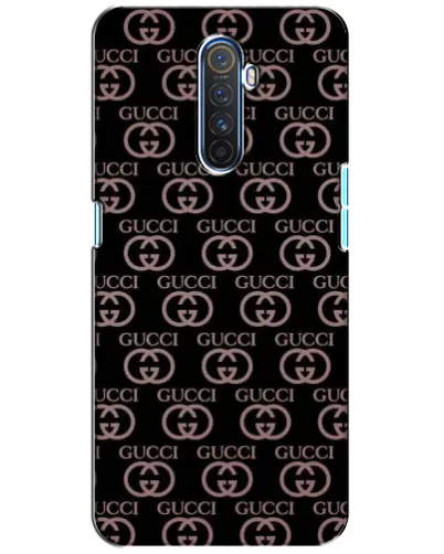 Чехол для Realme X2 Pro с картинкой «Классическая монограмма Gucci»
