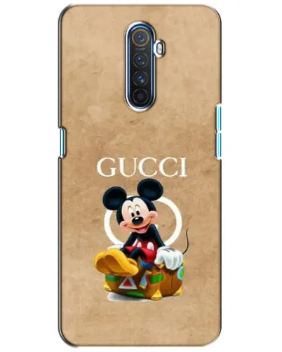 Чехол для Realme X2 Pro с картинкой «Микки Маус Gucci — крафт»