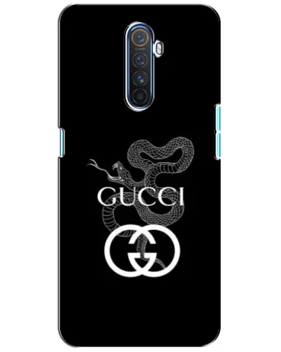 Чехол для Realme X2 Pro с картинкой «Gucci — серебряная змея»