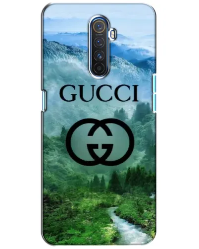 Чехол для Realme X2 Pro с картинкой «Gucci — горный пейзаж»
