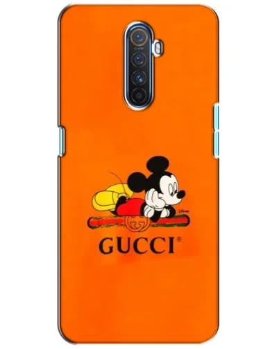Чехол для Realme X2 Pro с картинкой «Микки Маус Gucci — оранж» Чехол для Realme X2 Pro с картинкой «Микки Маус Gucci — оранж»