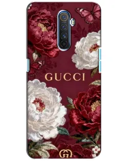 Чохол для Realme X2 Pro з картинкою «Gucci — бордові троянди» Чохол для Realme X2 Pro з картинкою «Gucci — бордові троянди»