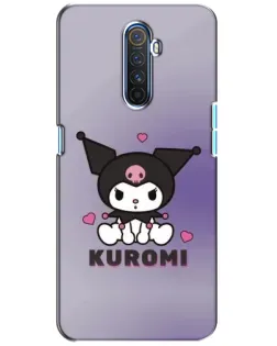 Чехол для Realme X2 Pro с картинкой «Kuromi — фиолетовый арт»