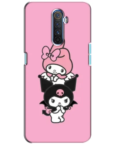 Чехол для Realme X2 Pro с картинкой «My Melody и Kuromi» Чехол для Realme X2 Pro с картинкой «My Melody и Kuromi»