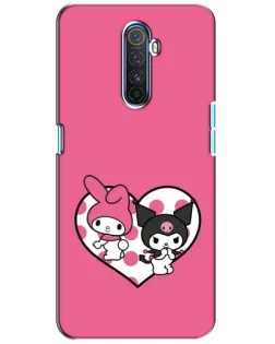 Чехол для Realme X2 Pro с картинкой «Kuromi и My Melody»
