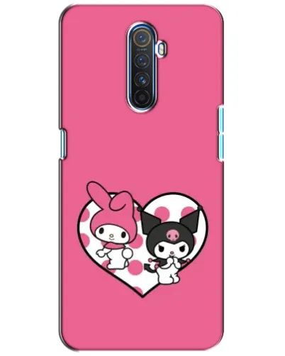 Чехол для Realme X2 Pro с картинкой «Kuromi и My Melody» Чехол для Realme X2 Pro с картинкой «Kuromi и My Melody»