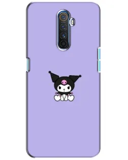 Чехол для Realme X2 Pro с картинкой «Kuromi — фиолетовый минимализм»
