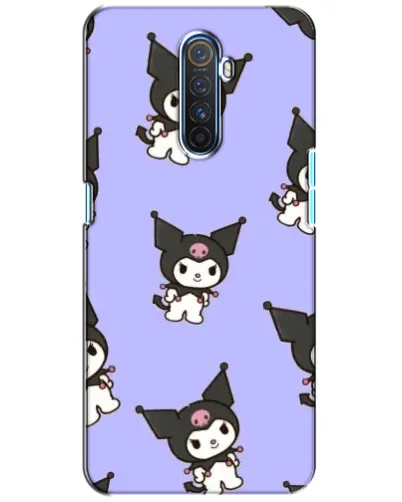 Чехол для Realme X2 Pro с картинкой «Паттерн с Kuromi» Чехол для Realme X2 Pro с картинкой «Паттерн с Kuromi»