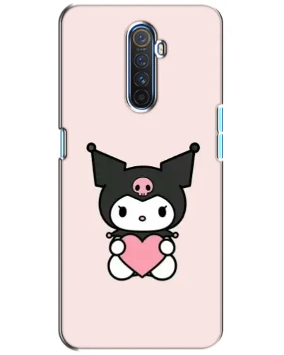 Чехол для Realme X2 Pro с картинкой «Kuromi и сердце» Чехол для Realme X2 Pro с картинкой «Kuromi и сердце»