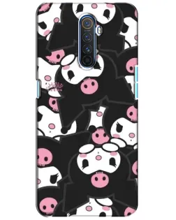 Чехол для Realme X2 Pro с картинкой «Паттерн голов Куроми»