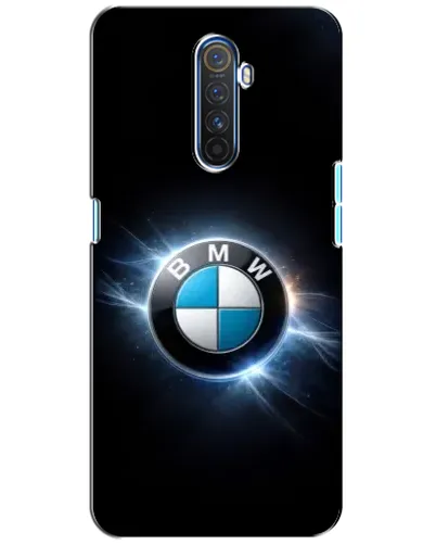 Чехол для Realme X2 Pro с картинкой «BMW — неоновое сияние»