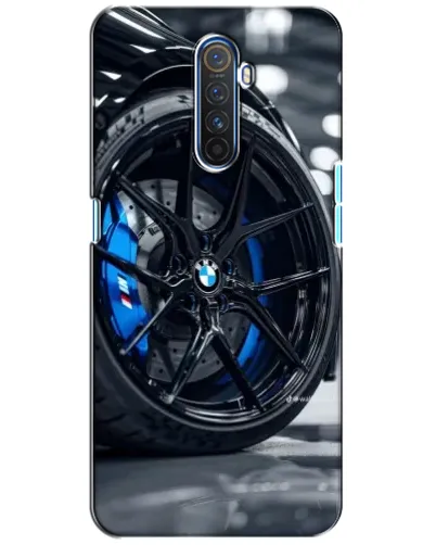 Чехол для Realme X2 Pro с картинкой «Колесо BMW вблизи»