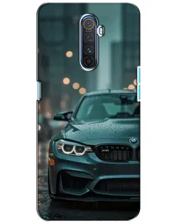 Чехол для Realme X2 Pro с картинкой «BMW в огнях города»