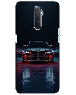 Чехол для Realme X2 Pro с картинкой «BMW на мокрой дороге»