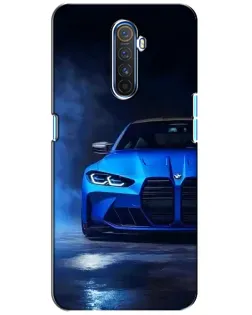 Чехол для Realme X2 Pro с картинкой «Голубая BMW M4»
