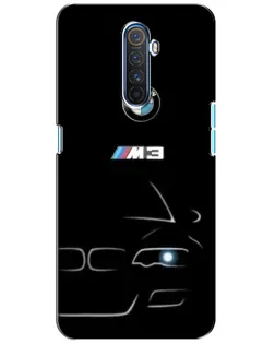 Чехол для Realme X2 Pro с картинкой «Минималистичный принт BMW M3»