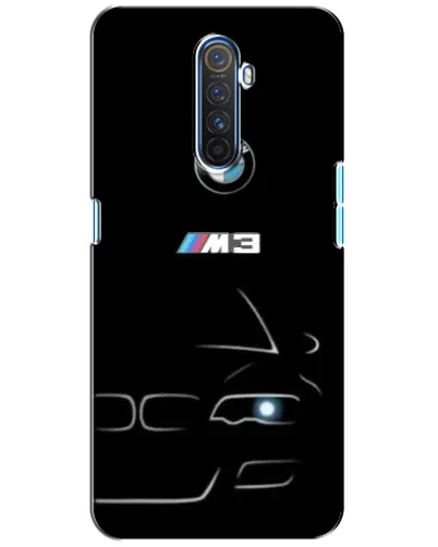 Чехол для Realme X2 Pro с картинкой «Минималистичный принт BMW M3»