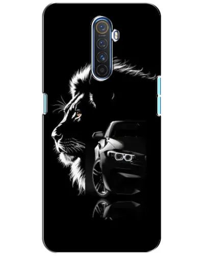Чехол для Realme X2 Pro с картинкой «BMW и лев»