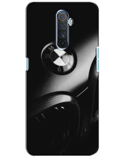 Чехол для Realme X2 Pro с картинкой «Эмблема BMW — макро»