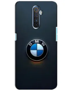 Чехол для Realme X2 Pro с картинкой «Логотип BMW — минимализм»