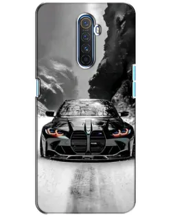 Чехол для Realme X2 Pro с картинкой «BMW — акварельный дрифт» Чехол для Realme X2 Pro с картинкой «BMW — акварельный дрифт»
