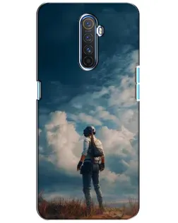 Чехол для Realme X2 Pro с картинкой «Герой PUBG на скале» Чехол для Realme X2 Pro с картинкой «Герой PUBG на скале»