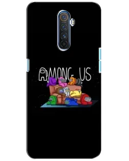 Чехол для Realme X2 Pro с картинкой «Логотип Among Us» Чехол для Realme X2 Pro с картинкой «Логотип Among Us»